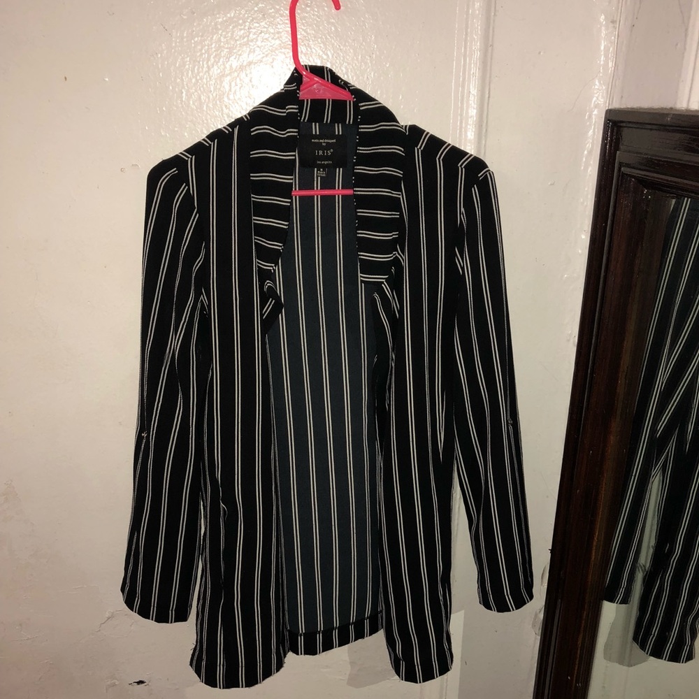 Striped soft jacket - Picture 4 of 4
